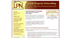 Desktop Screenshot of leedspropertynetworking.com